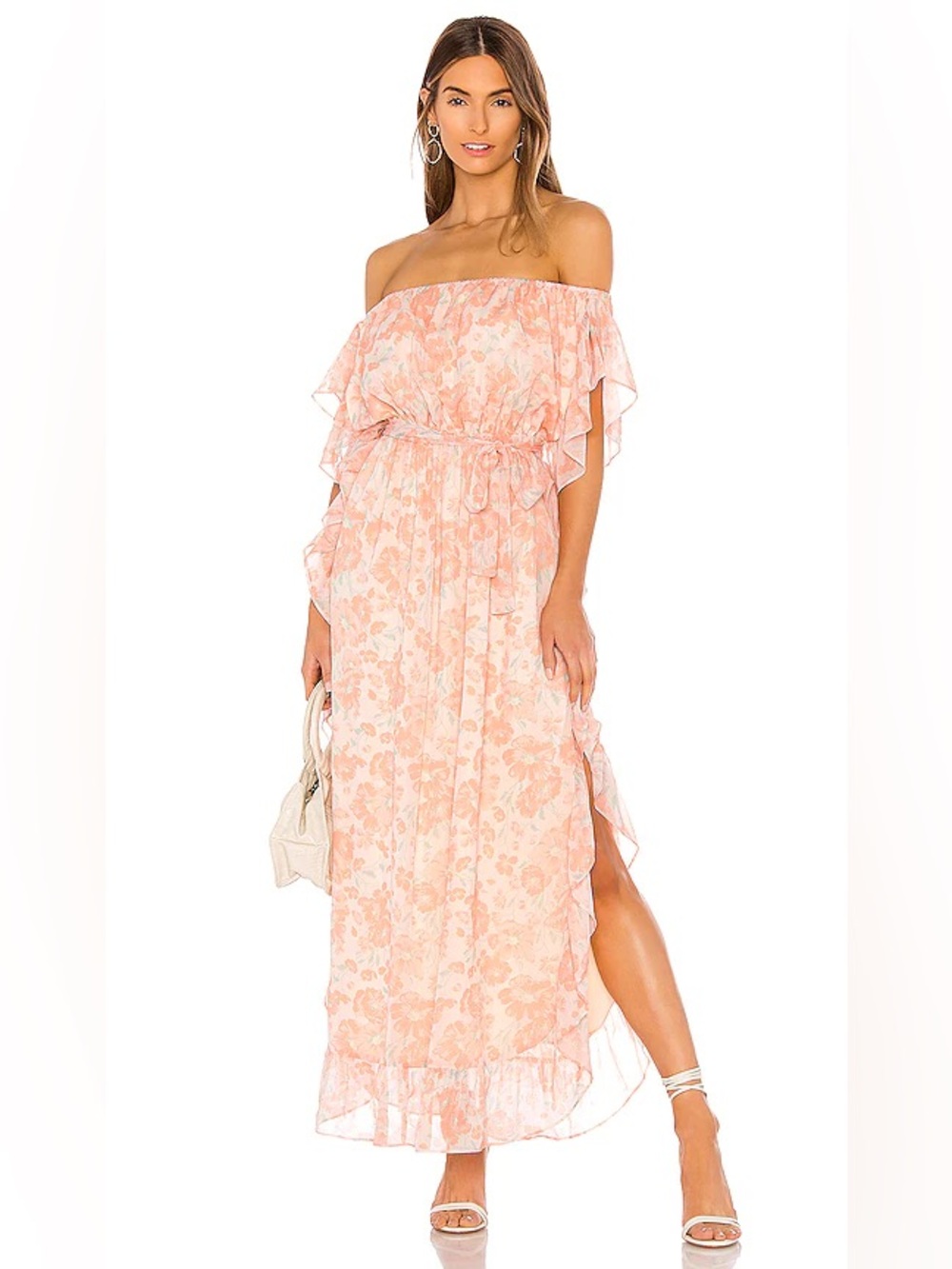 Tularosa Blaire Dress in Blush Poppy Floral